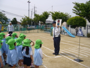 交通安全教室の画像