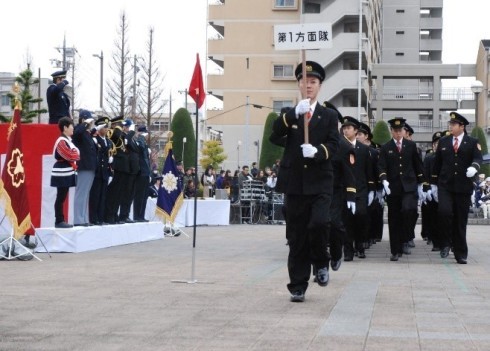 令和２年大東市消防出初式の画像1