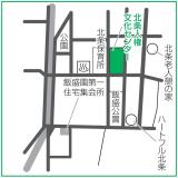 北条人権文化センター位置図の画像