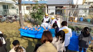 カボチャの抽選会