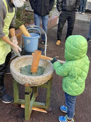 餅つき