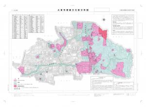 大東市文化財分布図（令和5年3月改訂）