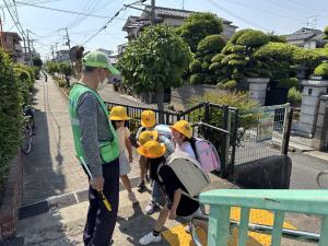 諸福小の見守り隊