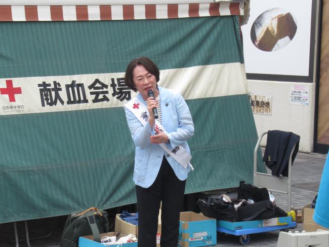 大東市献血推進協議会街頭啓発キャンペーン