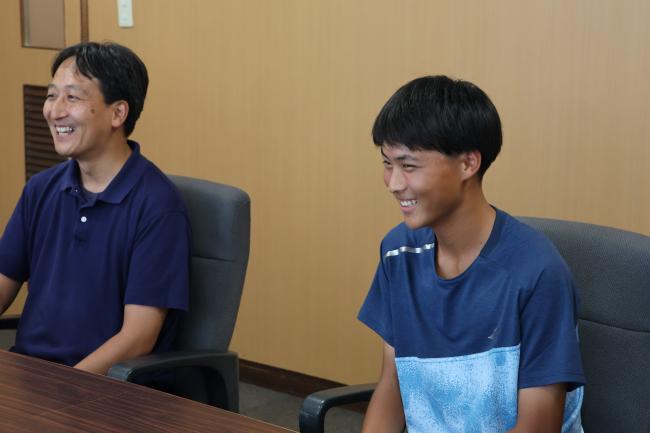 西野　凌平　さん 令和7年度 全国高等学校総合体育大会テニス競技大会　出場報告