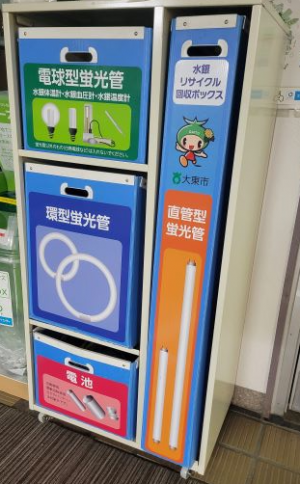 電池回収ボックス
