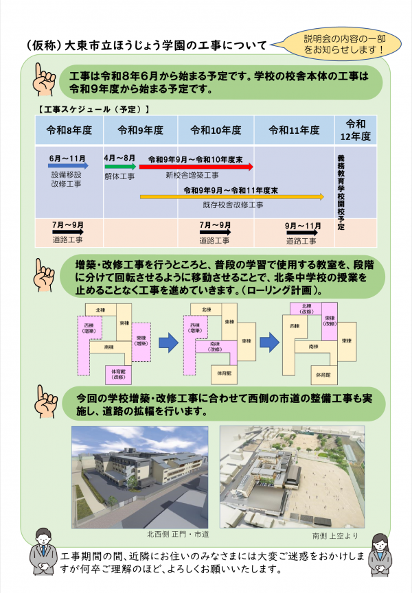 地域説明会チラシ裏