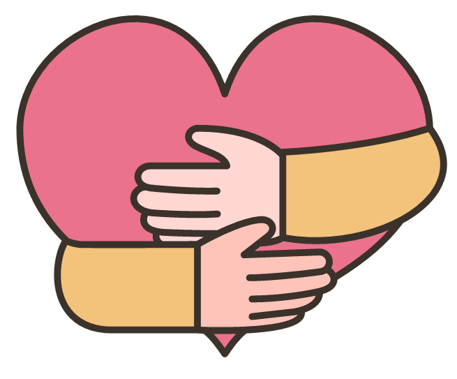 ハート　イラスト