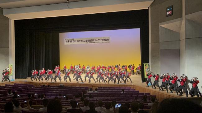 秋の全国交通安全運動 「未来をまもる、高校生による自転車マナーアップ発表会」