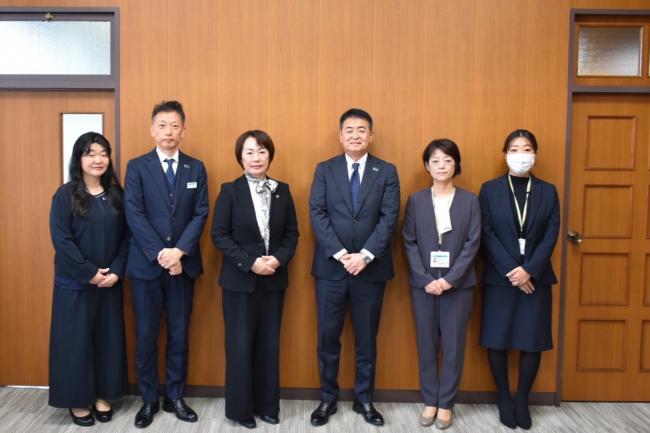 明治安田生命保険相互会社様 感謝状贈呈式