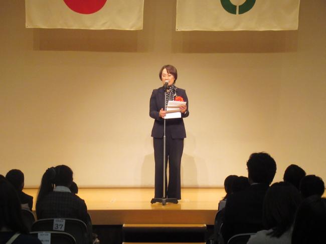 第10回大東市「図書館を使った調べる学習コンクール」表彰式典