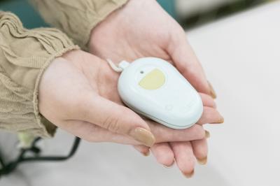 あんしんボタンの写真です。