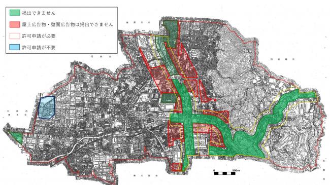 制限区域図（非自家用）