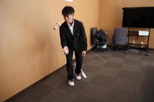 川本　凌雅さん ウッドワンけん玉ワールドカップ廿日市2025　 優勝報告