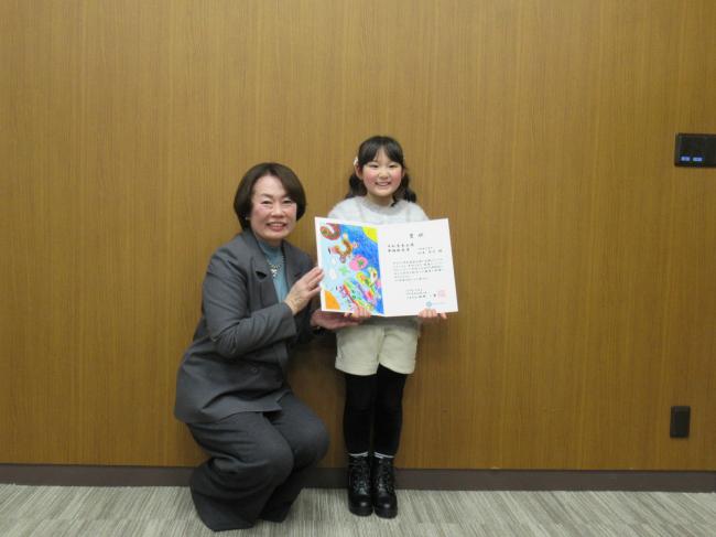 “平和なまち”絵画コンテスト2025“表彰式