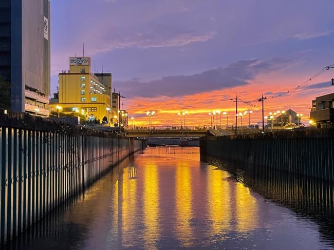 私の大好きな夕景