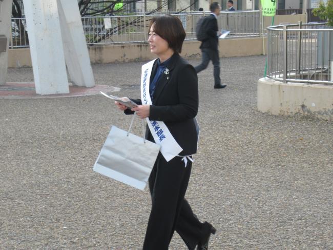 春の全国交通安全運動 早朝街頭キャンペーン