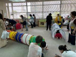 子育てフェスティバルの様子