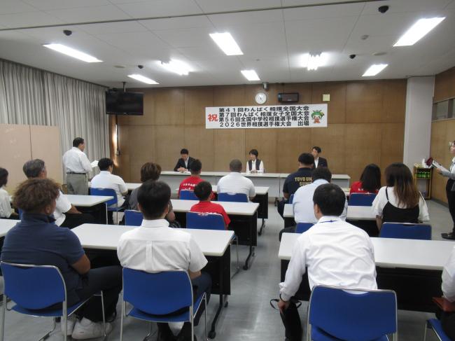 今村 千聖さん・長谷川　清之助・吉岡　汰門・麻田　美愛・麻田　遥人　出場報告