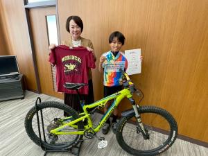 大野　嶺　さん JOCジュニアオリンピック/全国ユース選抜マウンテンバイク大会2025