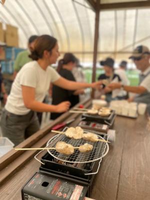 大阪アグリバイオ株式会社　炭火焼き椎茸